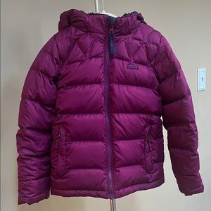 L.L. Bean Vibrant Purple Quilted Jacket